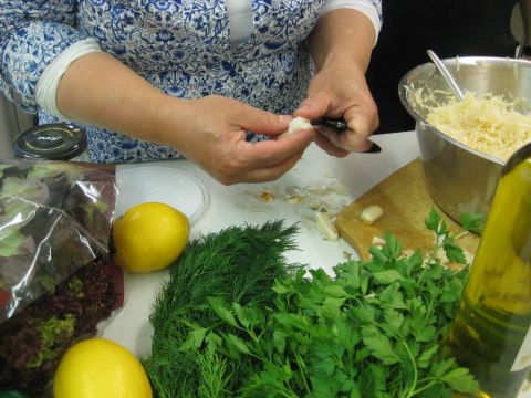 Kartoffel trifft Knoblauch, Foto © Rita Ludwig